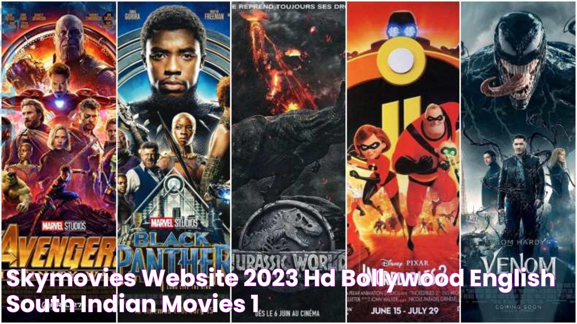 Skymovies Website 2023 HD Bollywood, English, South Indian Movies