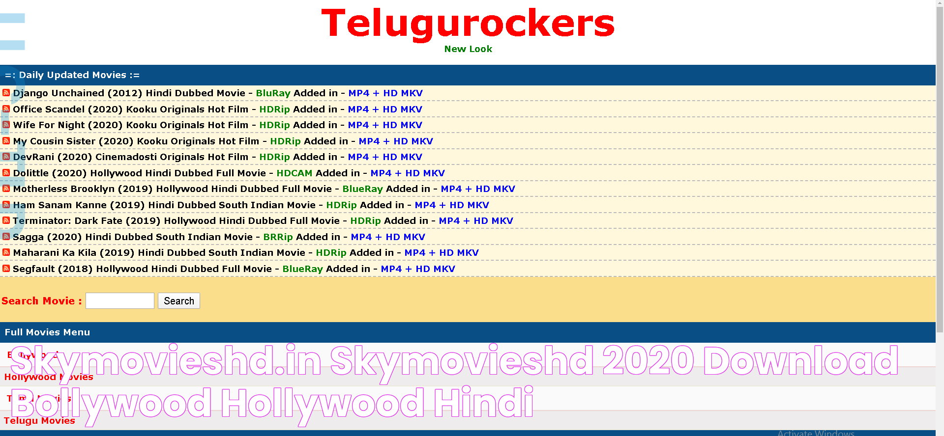 Unlock Exclusive Hindi Content With Skymovieshd