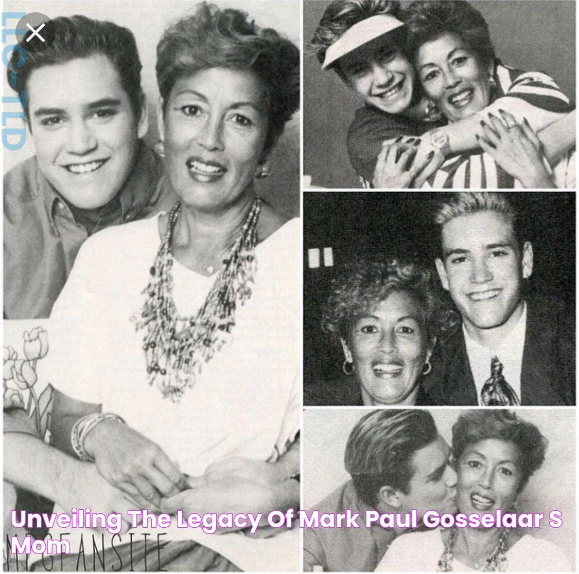 Unveiling The Legacy Of Mark Paul Gosselaar's Mom