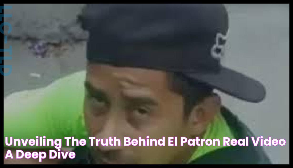 Uncover The Secrets Of "El Patrn Real": Exclusive Video Reveals The Truth