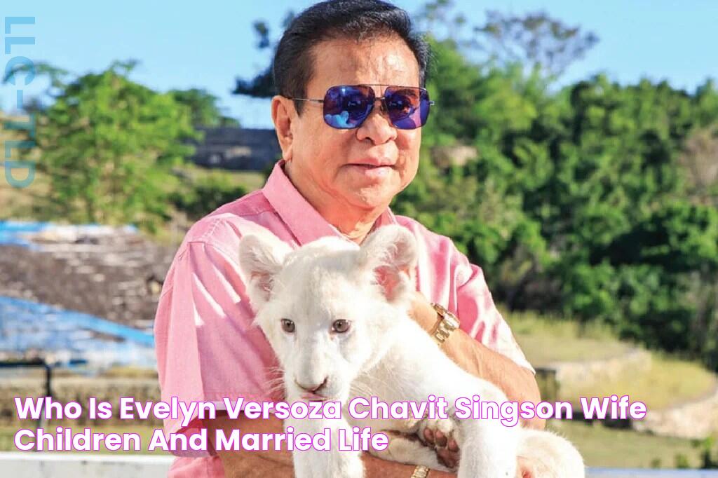 Who Is Evelyn Versoza, Chavit Singson Wife? Children And Married Life