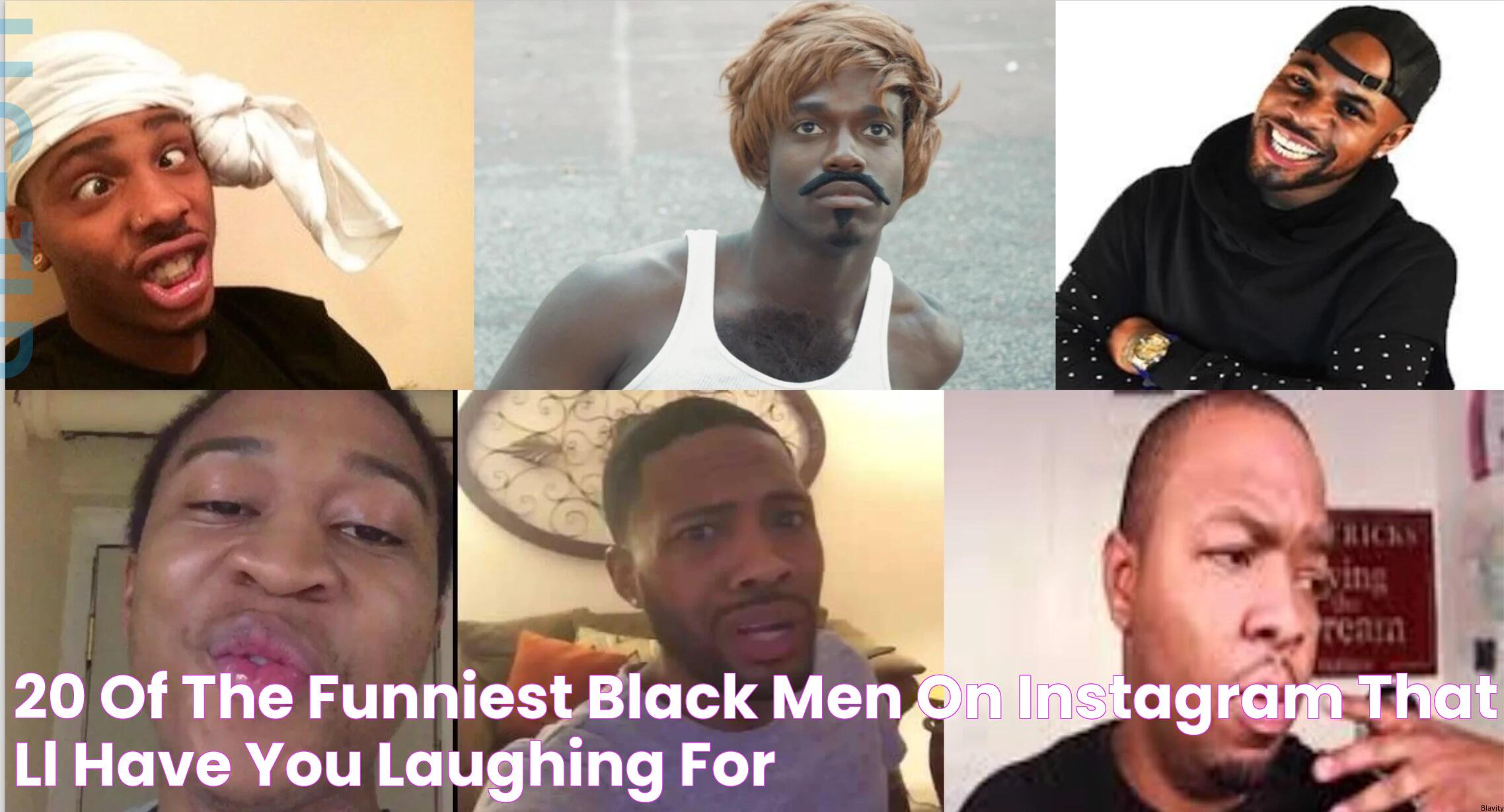 20 Of The Funniest Black Men On Instagram That'll Have You Laughing For