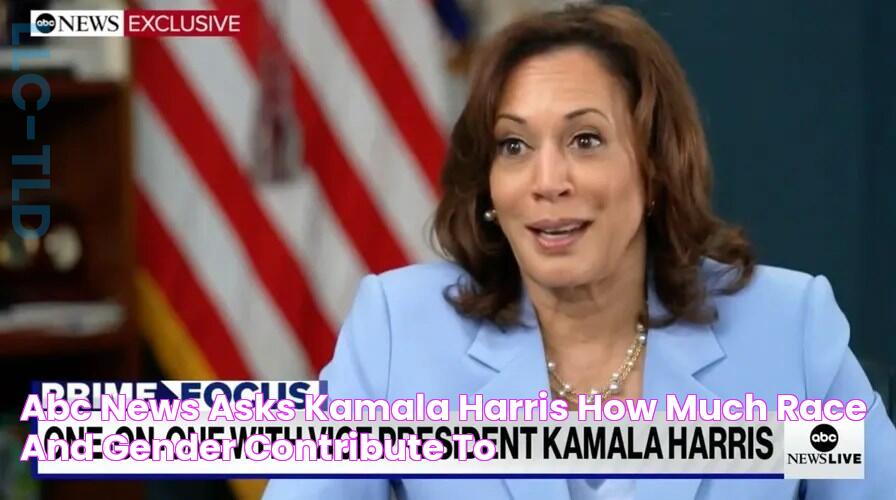 ABC News asks Kamala Harris how much 'race and gender' contribute to