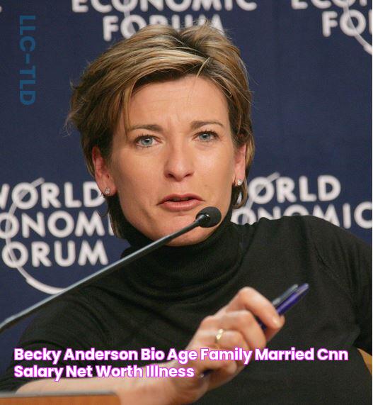 Becky Anderson Bio, Age, Family, Married, CNN, Salary, Net Worth, Illness