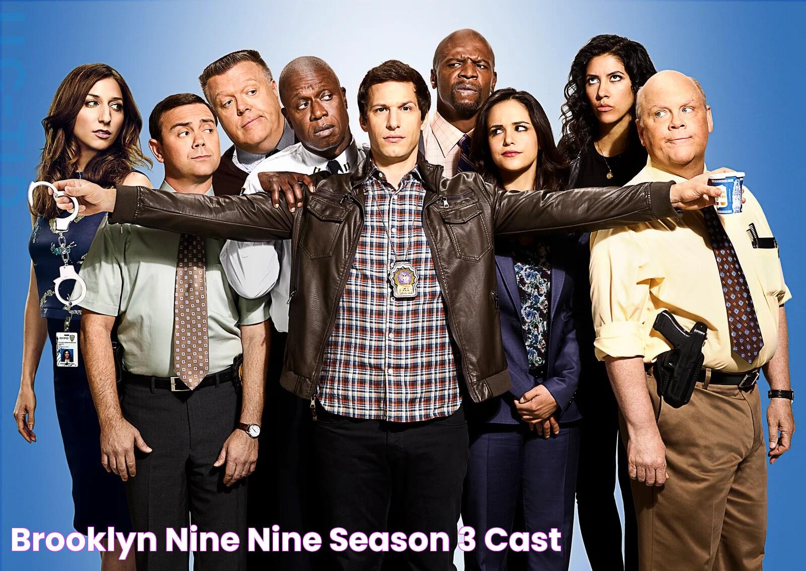 Meet The Hilarious Cast Of Brooklyn Nine-Nine