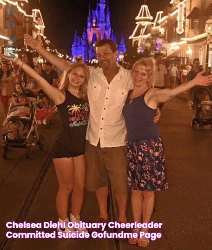 Chelsea Diehl Obituary Cheerleader Committed Suicide GoFundMe Page