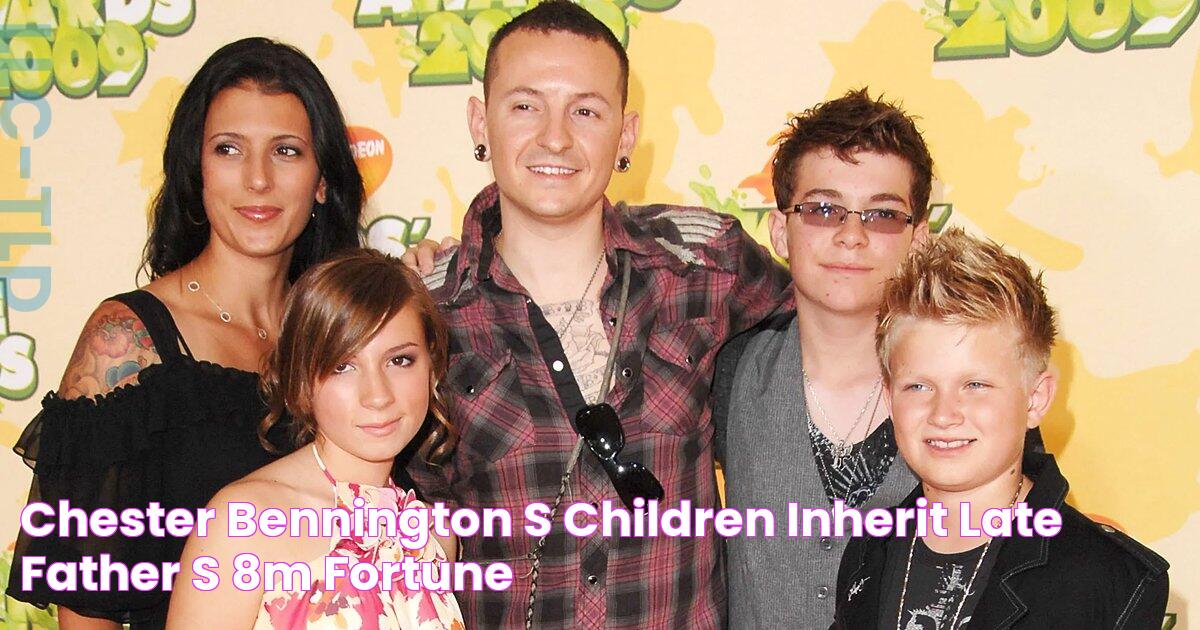 Chester Bennington's Children Inherit Late Father's 8M Fortune