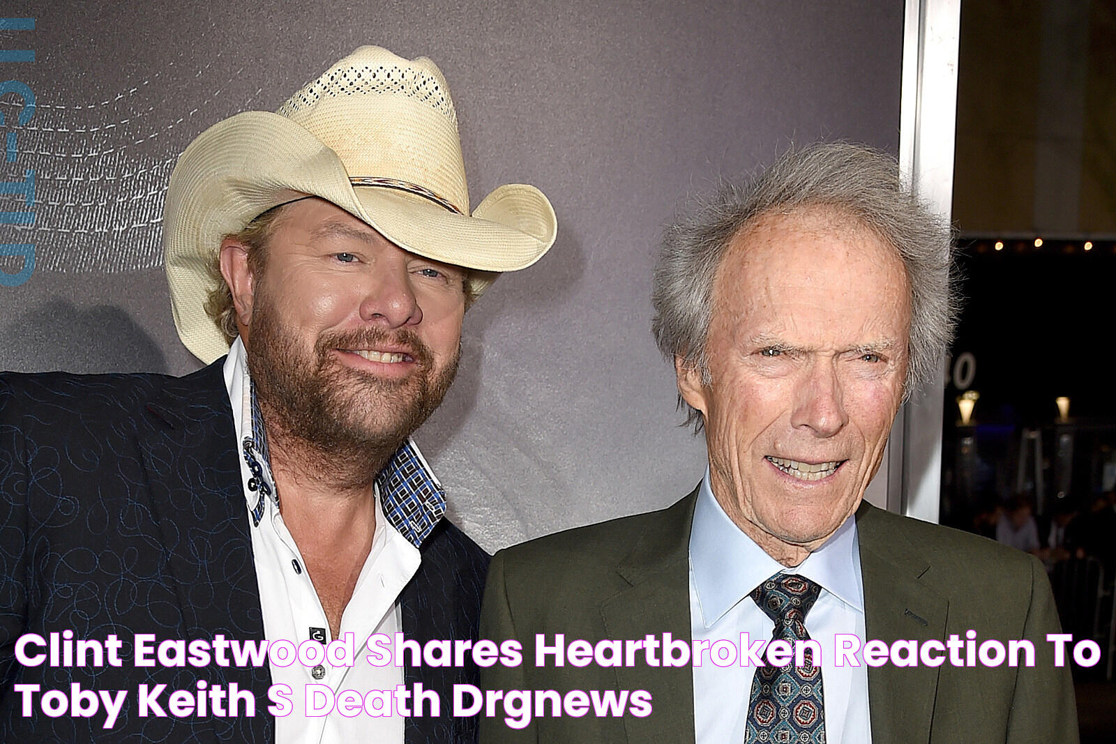 Clint Eastwood Shares Heartbroken Reaction to Toby Keith’s Death DRGNews