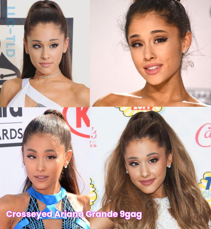 Crosseyed Ariana Grande 9GAG