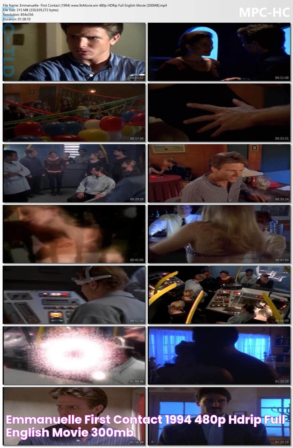 Emmanuelle First Contact (1994) 480p HDRip Full English Movie [300MB