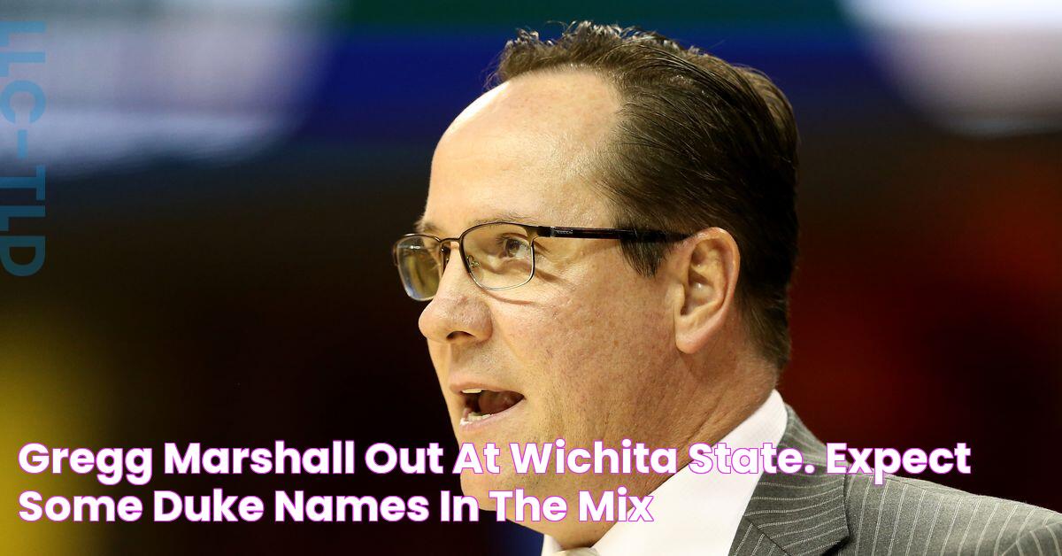 Gregg Marshall Out At Wichita State. Expect Some Duke Names In The Mix