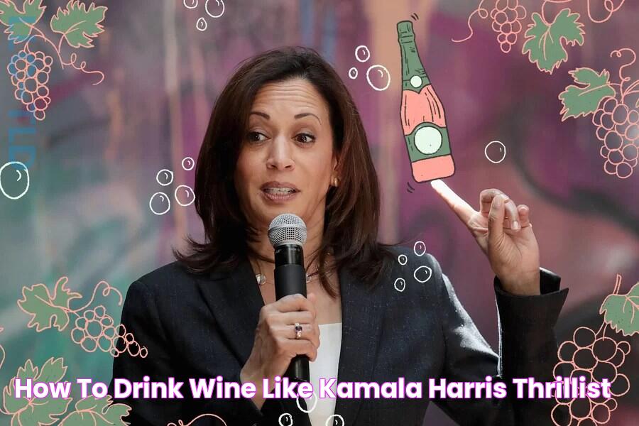 Uncovering The Truth: Kamala Harris's Stance On Alcohol Consumption