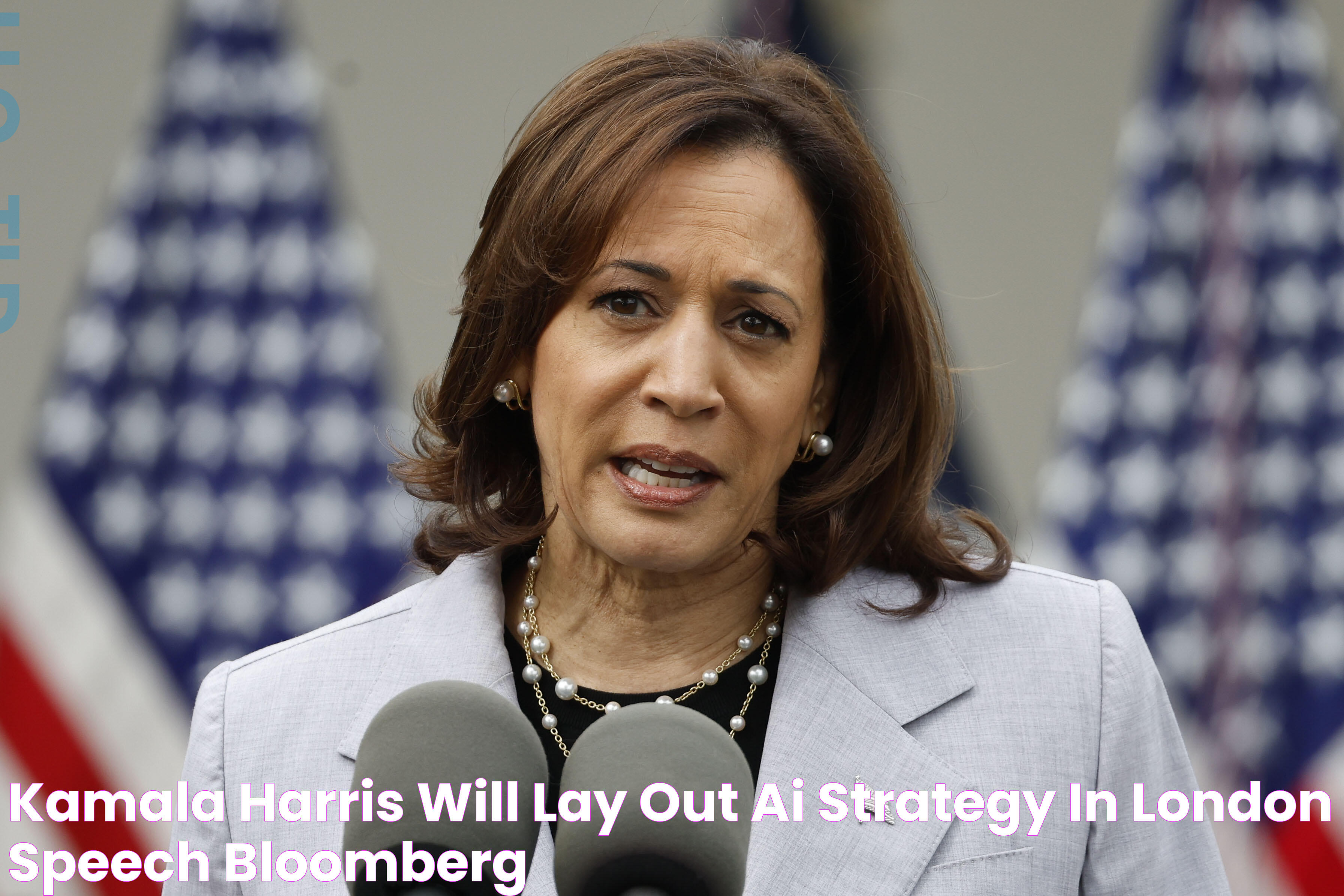 Kamala Harris Will Lay Out AI Strategy in London Speech Bloomberg