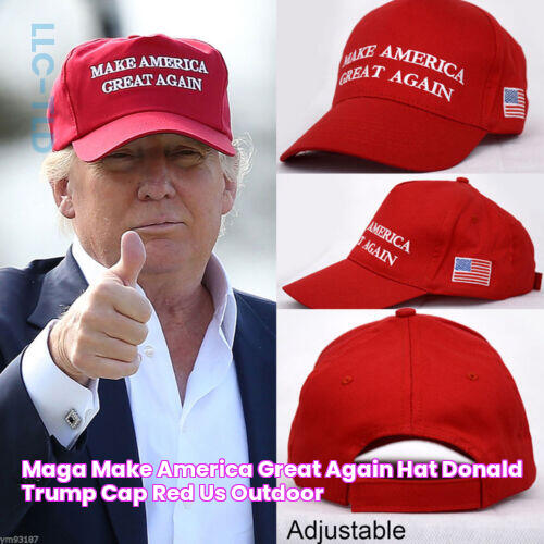 MAGA Make America Great Again Hat Donald Trump Cap Red US Outdoor