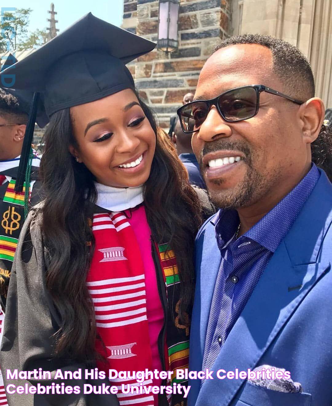 Martin And His Daughter Black celebrities, Celebrities, Duke university