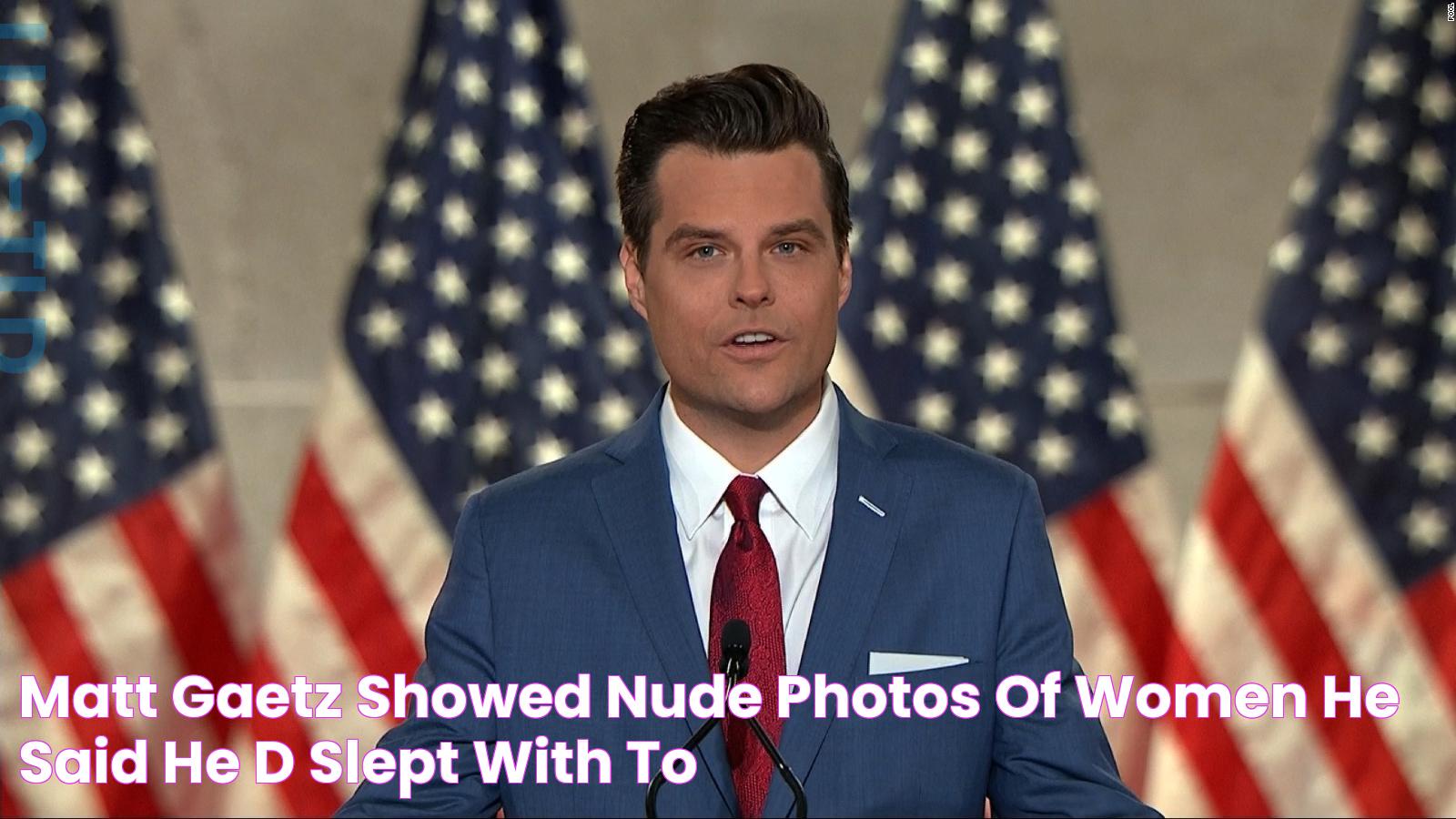 Matt Gaetz Facelift: The Truth Uncovered