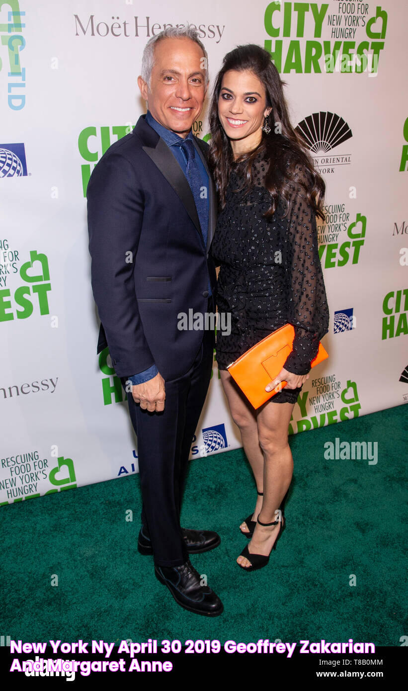 New York, NY April 30, 2019 Geoffrey Zakarian and Margaret Anne