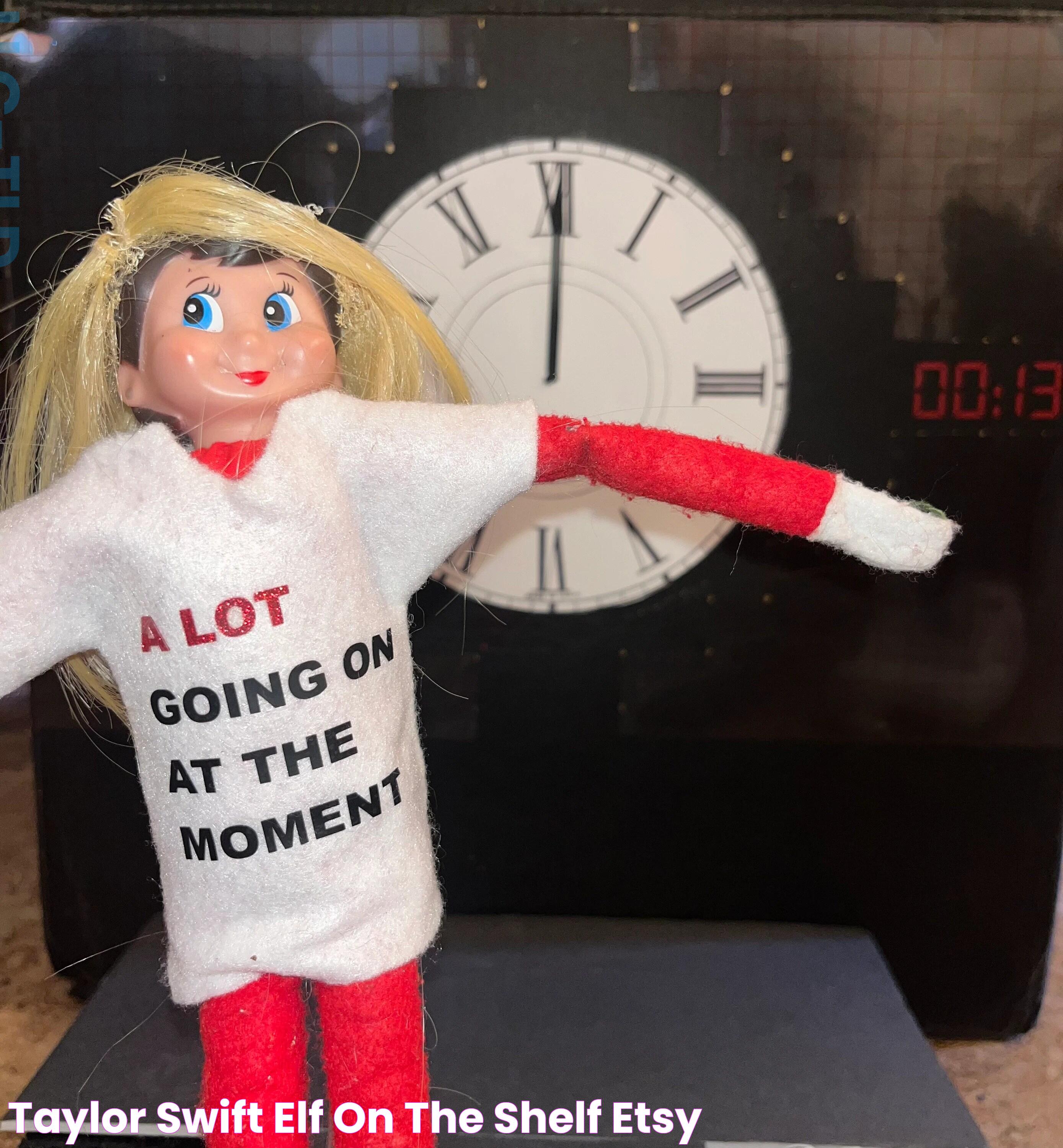 Festive Fun: Taylor Swift Elf On The Shelf Surprise