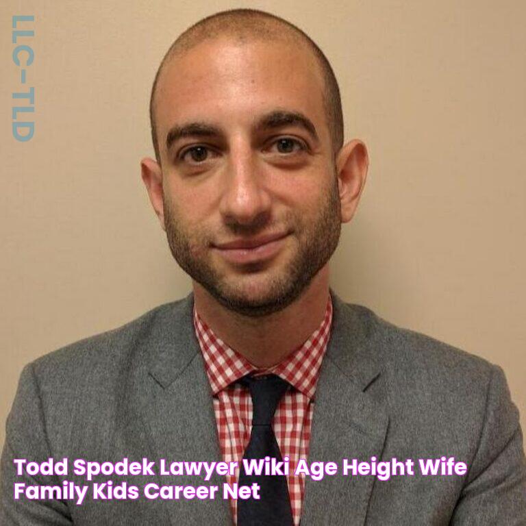 Todd Spodek (Lawyer) Wiki, Age, Height, Wife, Family, Kids, Career, Net