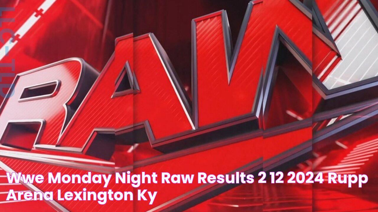 WWE Monday Night Raw Results (2/12/2024) Rupp Arena, Lexington, KY