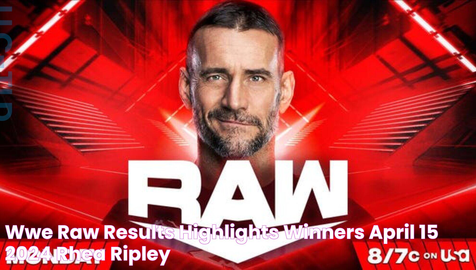 WWE RAW Results, Highlights & Winners (April 15, 2024) Rhea Ripley