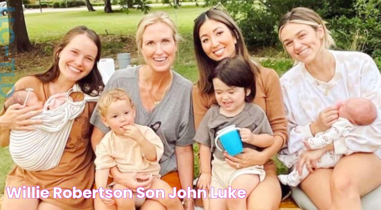 Willie Robertson Son John Luke