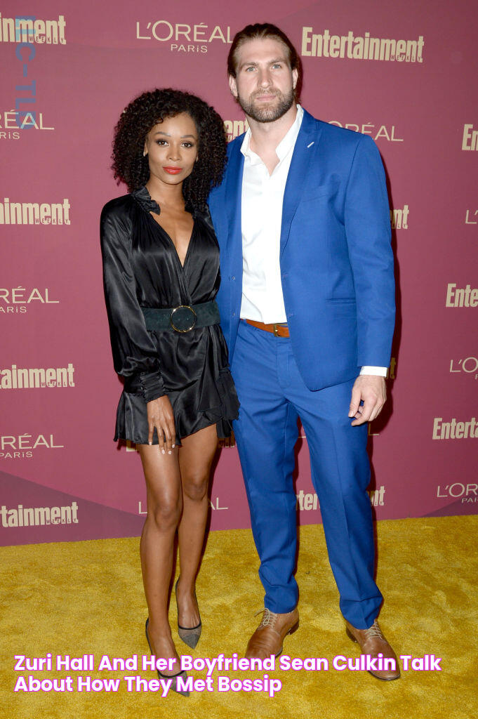 Zuri Hall And Her Boyfriend Sean Culkin Talk About How They Met Bossip