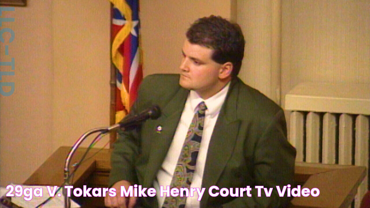 29GA v. Tokars Mike Henry Court TV Video