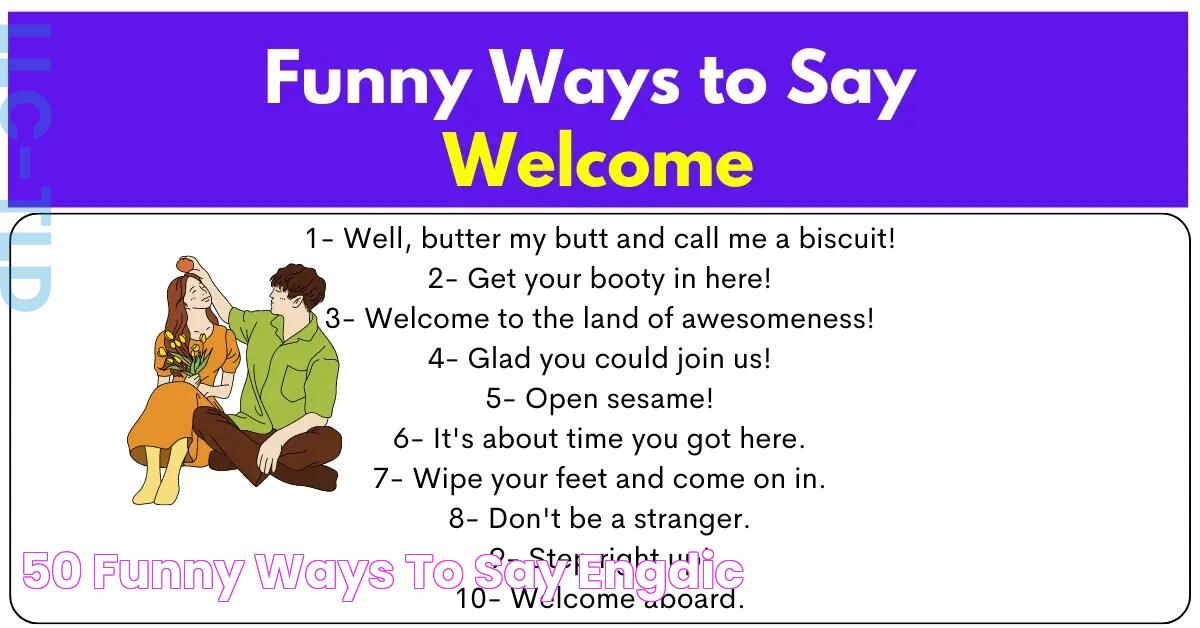 50+ Funny Ways To Say EngDic