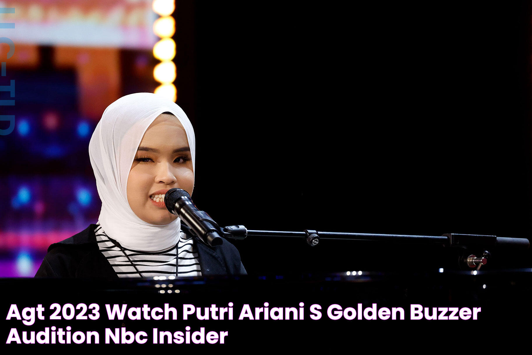 AGT 2023 Watch Putri Ariani's Golden Buzzer Audition NBC Insider