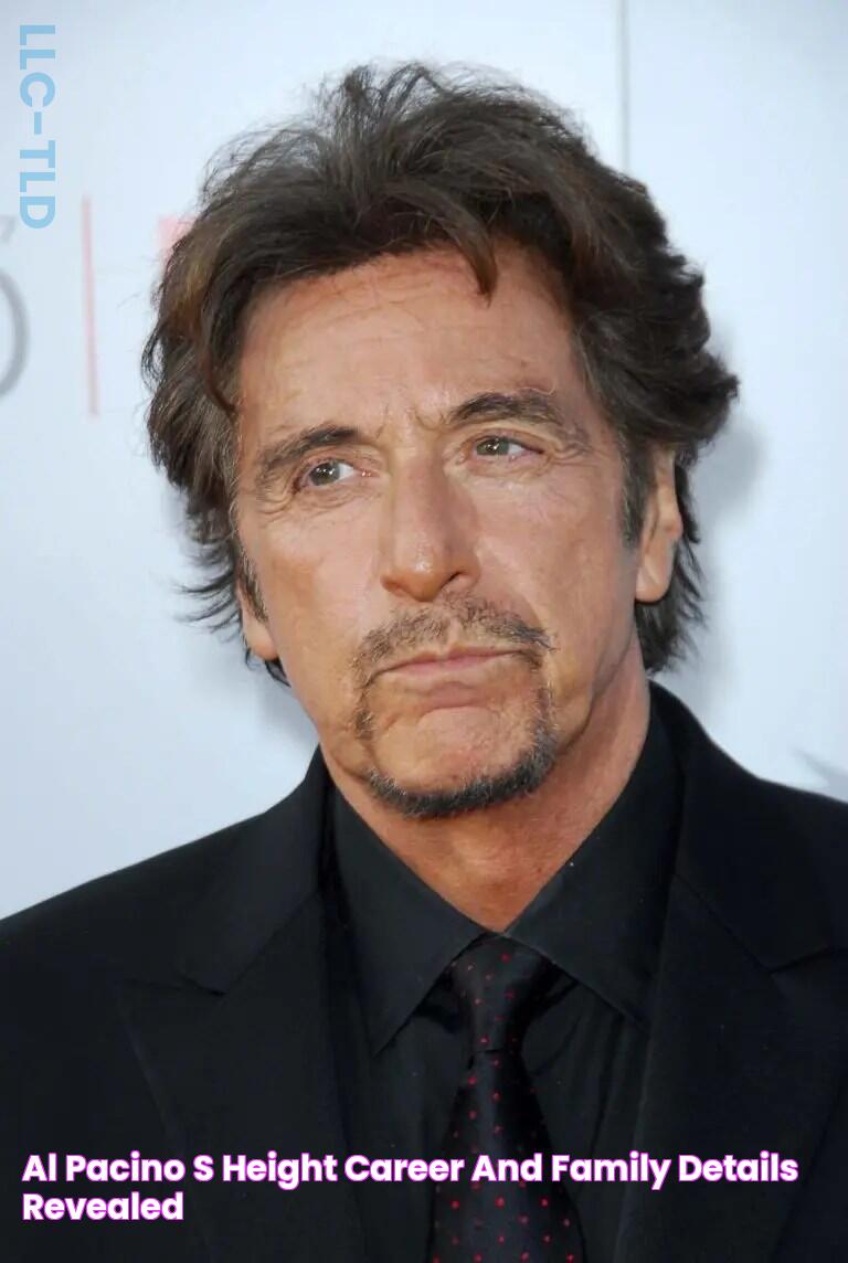 Al Pacino's Height, Career and Family Details Revealed