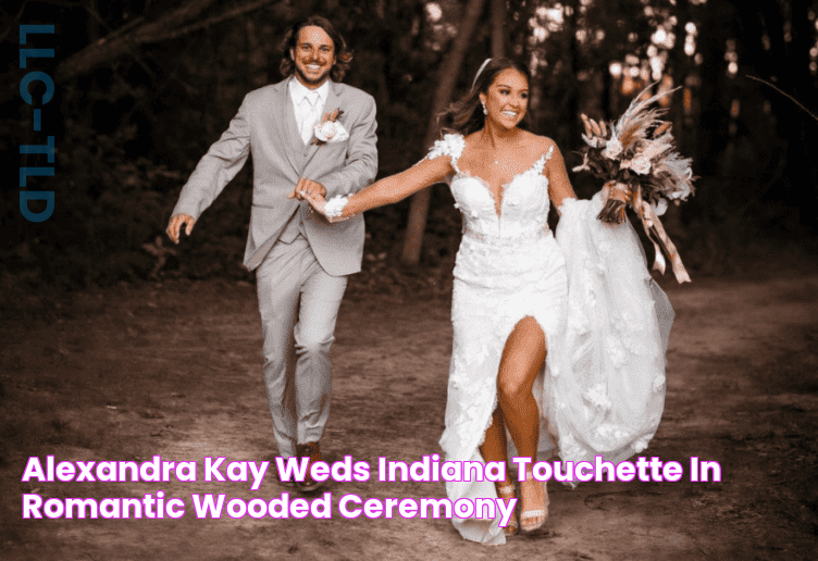 Alexandra Kay Weds Indiana Touchette In Romantic Wooded Ceremony