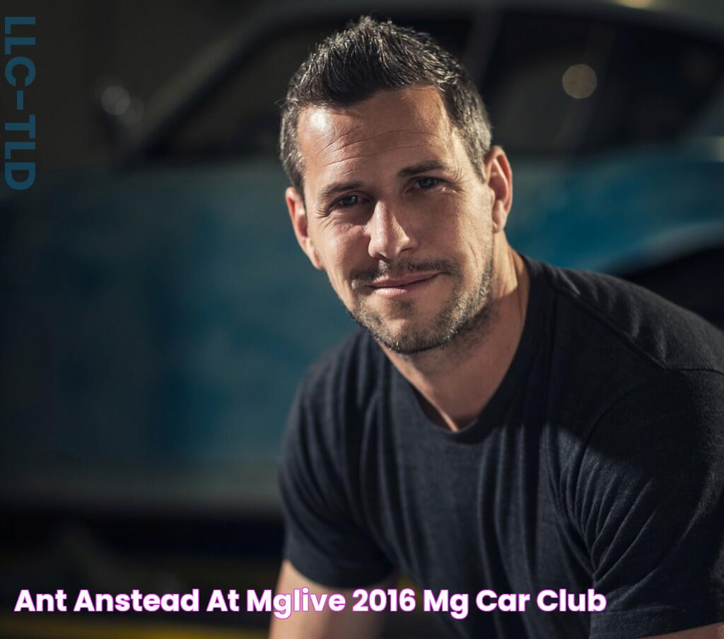 Ant Anstead at MGLive! 2016 MG Car Club