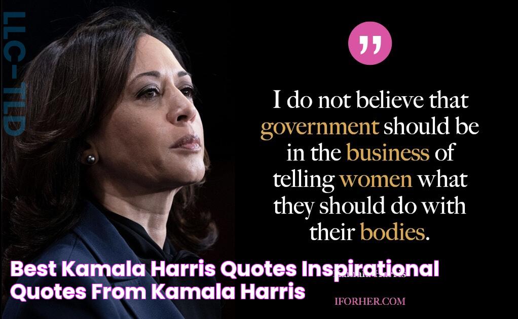 Best Kamala Harris Quotes Inspirational Quotes From Kamala Harris