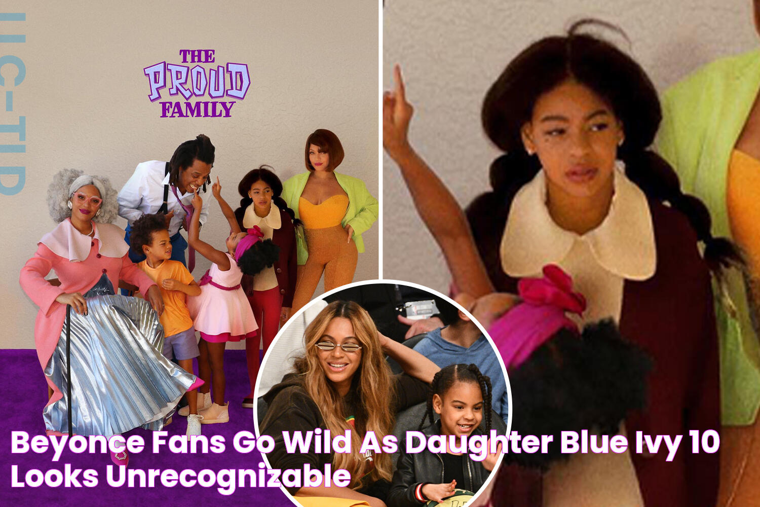 Beyonce fans go wild as daughter Blue Ivy, 10, looks unrecognizable