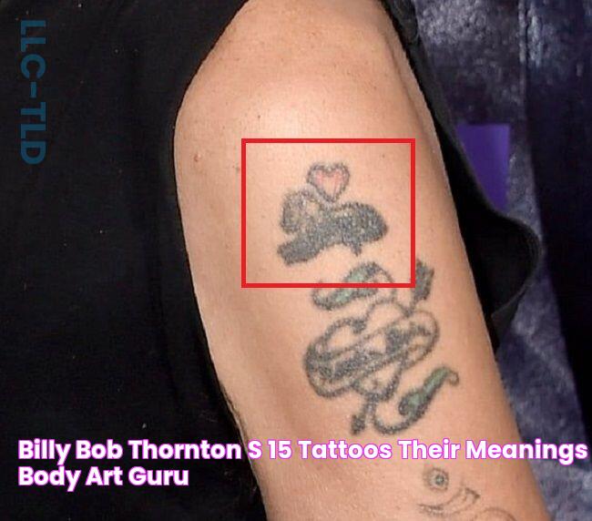 Billy Bob Thornton's 15 Tattoos & Their Meanings Body Art Guru