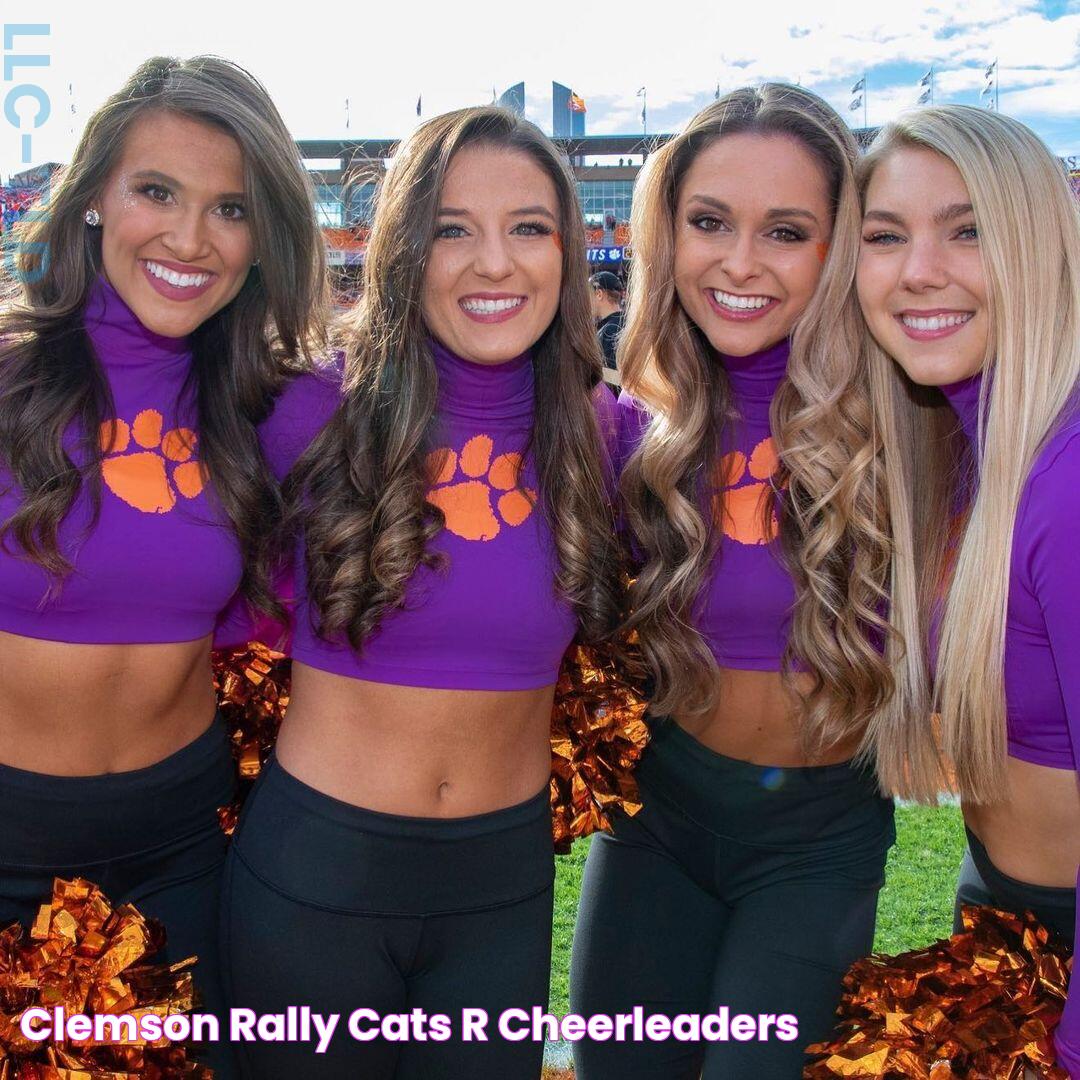 Clemson Rally Cats r/cheerleaders