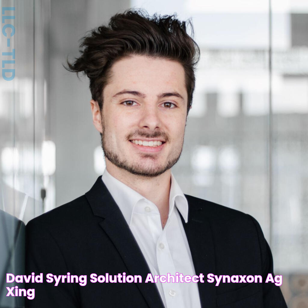 David Syring Solution Architect SYNAXON AG XING