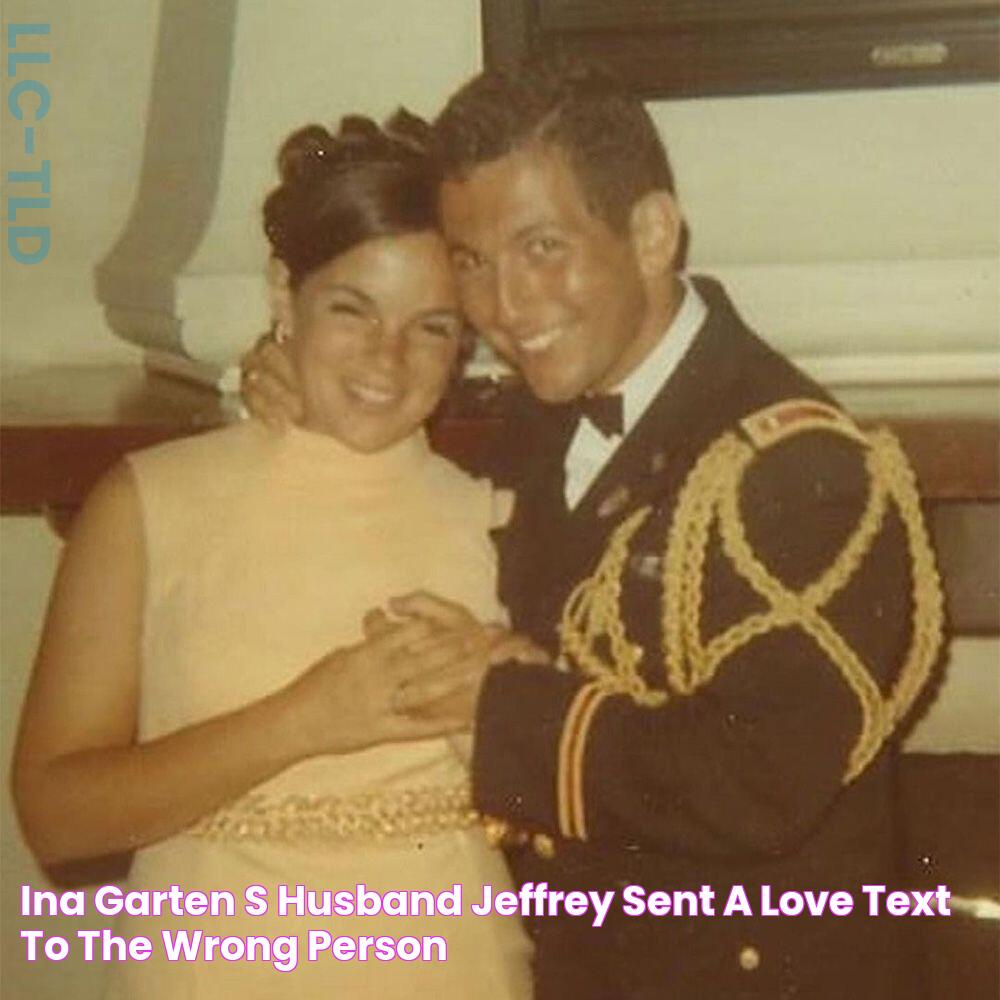 Ina Garten's Husband Jeffrey Sent a 'Love Text' to the Wrong Person