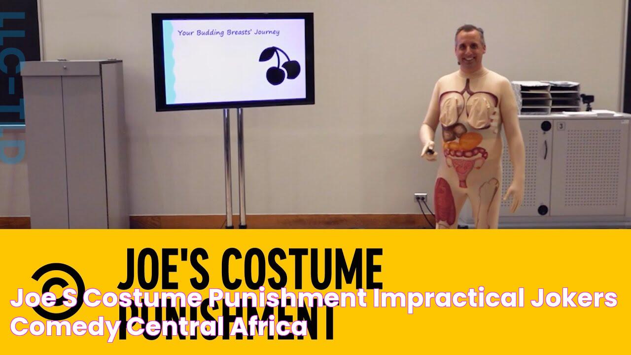 Joe's Costume Punishment Impractical Jokers Comedy Central Africa