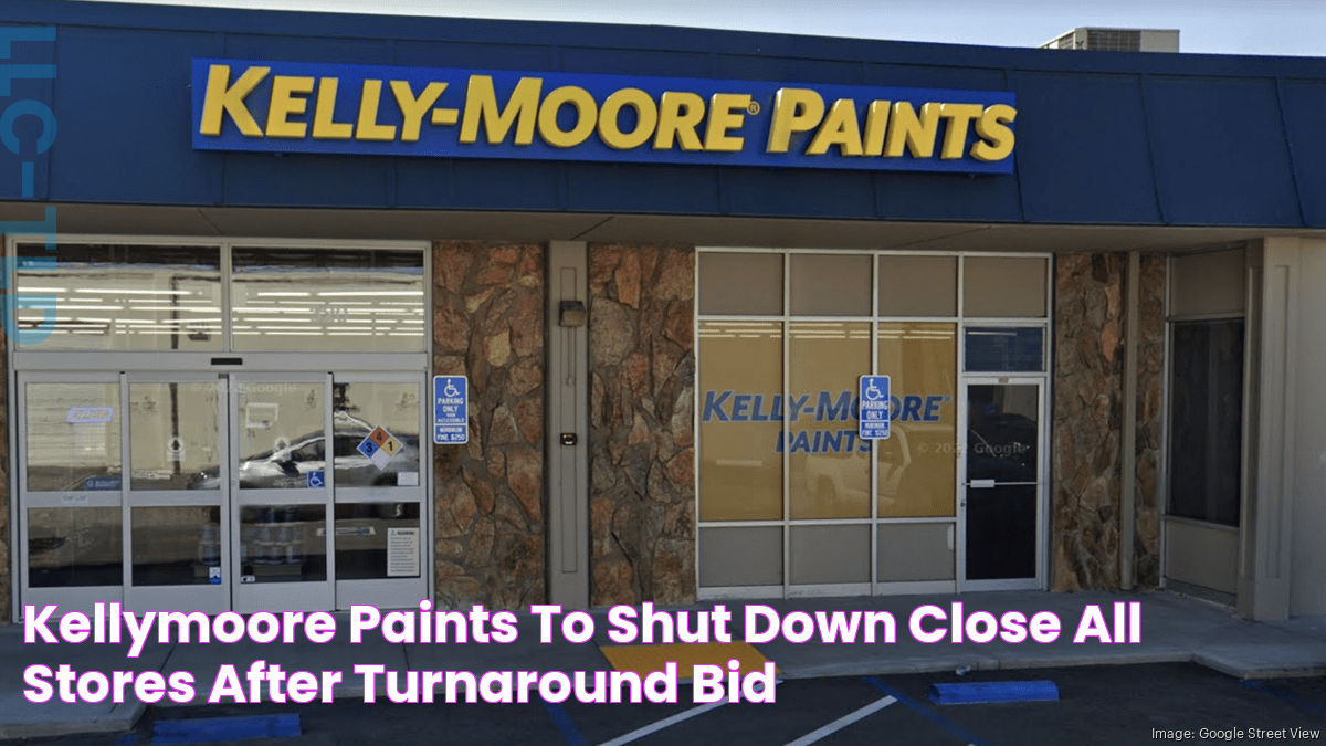 KellyMoore Paints to shut down, close all stores after turnaround bid