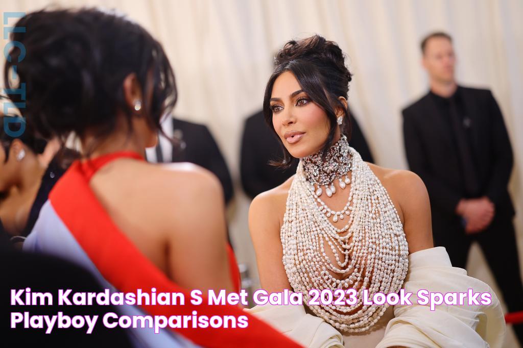 Kim Kardashian's Met Gala 2023 look sparks Playboy comparisons