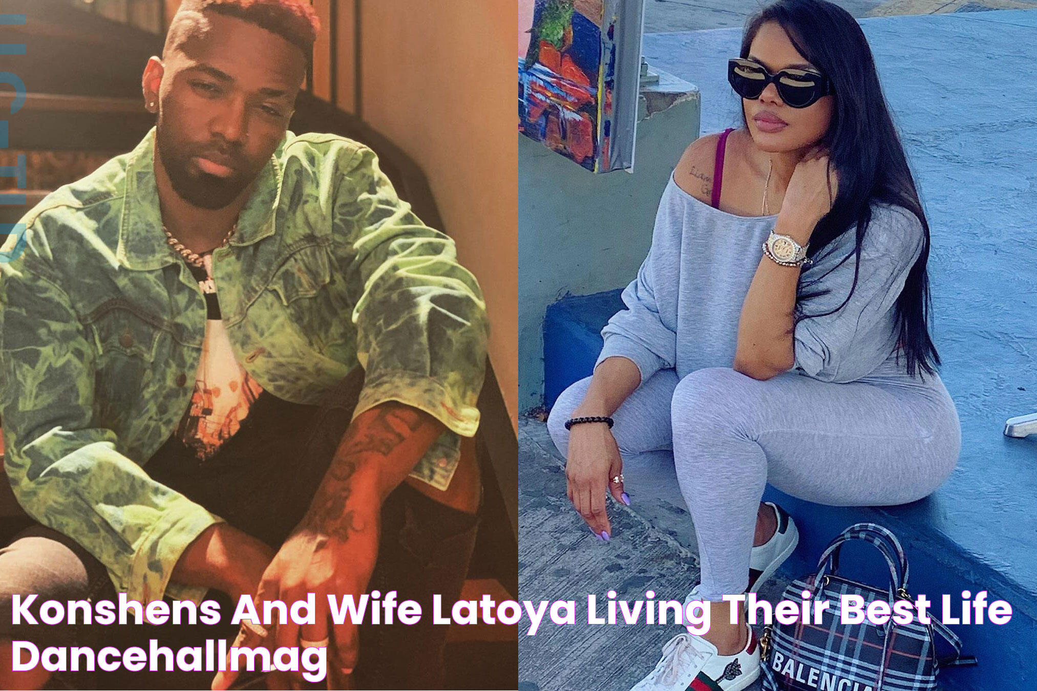 Konshens And Wife Latoya Living Their Best Life DancehallMag