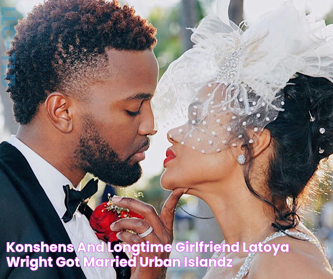 Konshens and Longtime Girlfriend Latoya Wright Got Married Urban Islandz