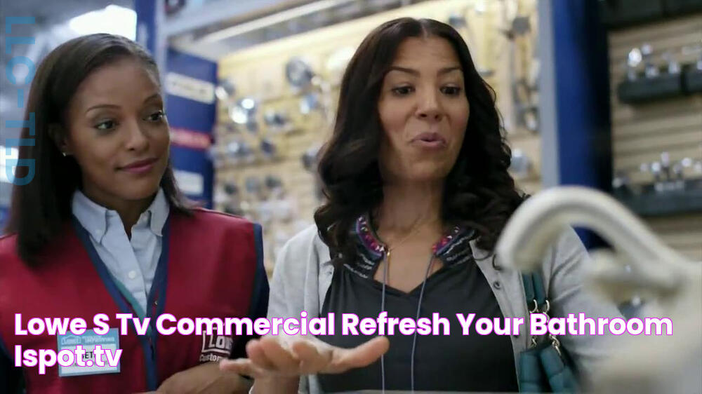 Lowe's TV Commercial, 'Refresh your Bathroom' iSpot.tv