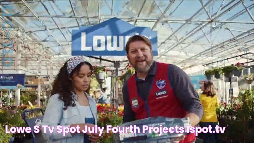 Lowe's TV Spot, 'July Fourth Projects' iSpot.tv