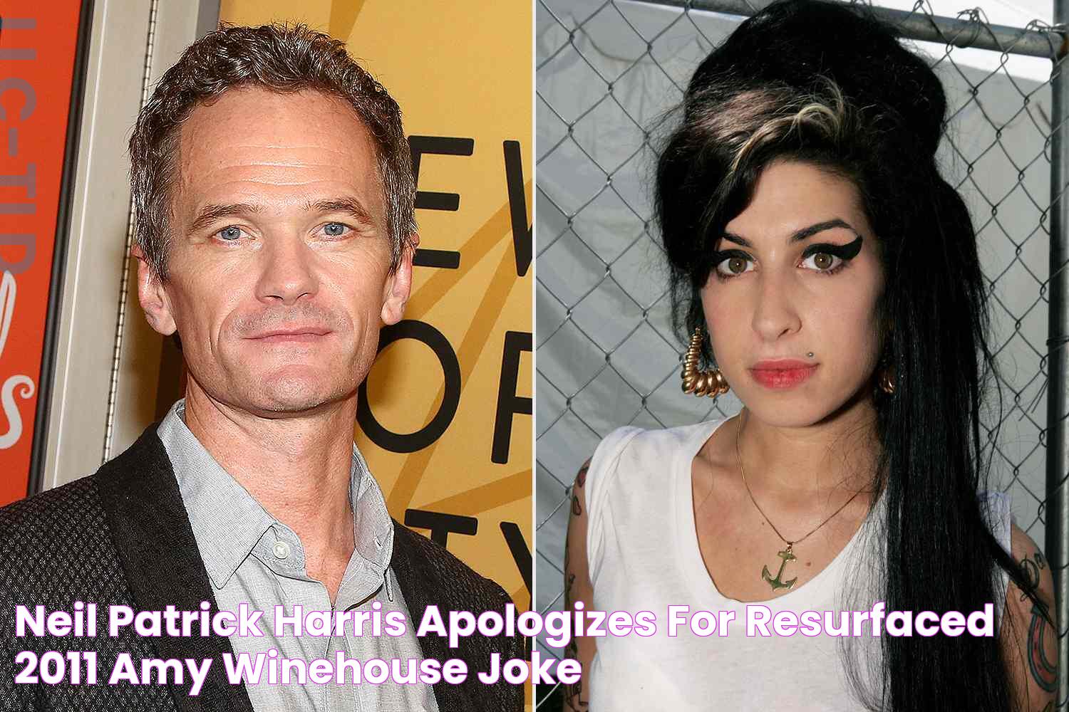 Neil Patrick Harris Apologizes for Resurfaced 2011 Amy Winehouse Joke