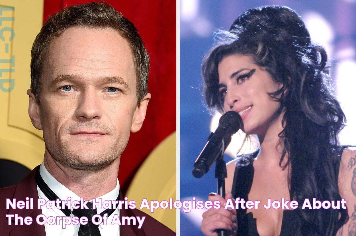 Neil Patrick Harris apologises after joke about ‘The corpse of Amy