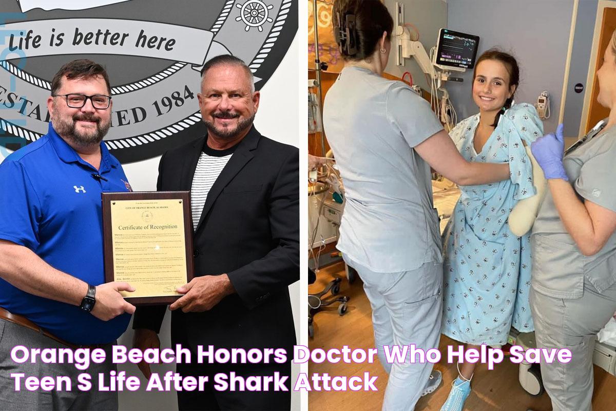 Orange Beach honors doctor who help save teen’s life after shark attack