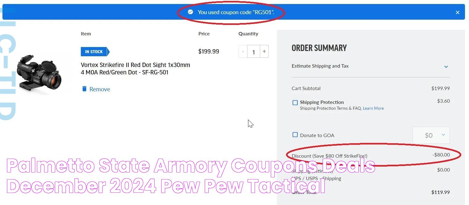 Palmetto State Armory Coupons & Deals December 2024 Pew Pew Tactical